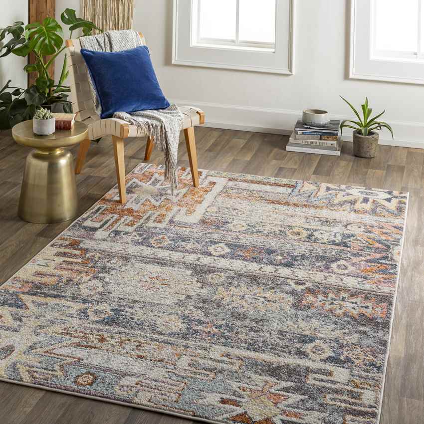 Radstock Rustic Denim Area Rug