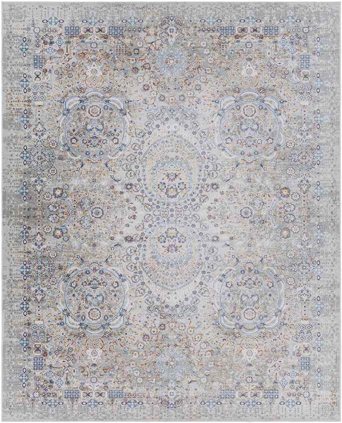 Emmetten Traditional Taupe Area Rug