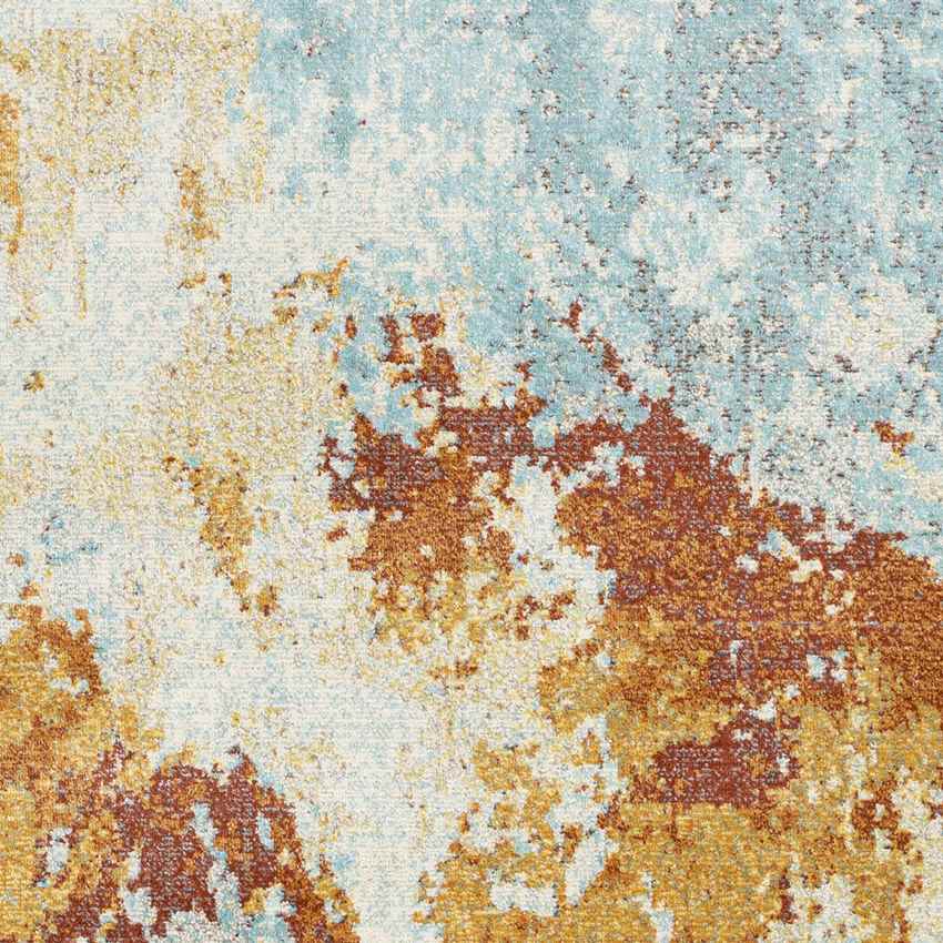 Giswil Modern Bright Yellow Area Rug