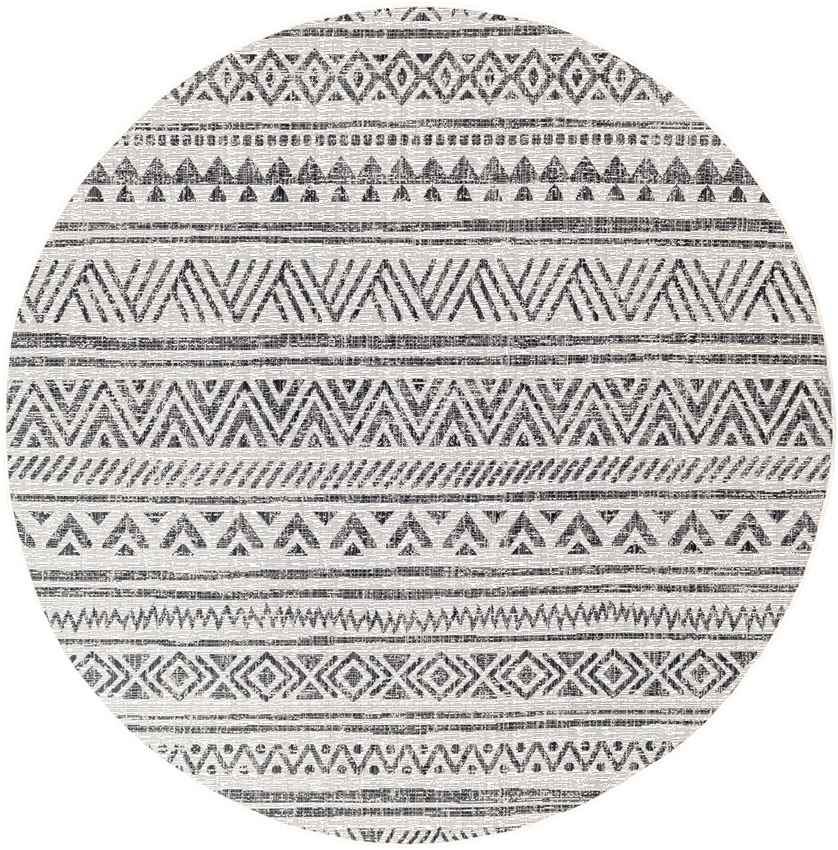 Elodie Global Black Area Rug