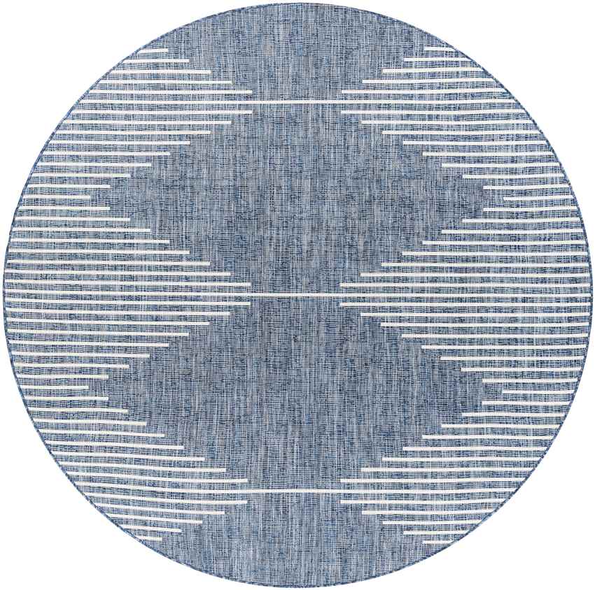 Okswerd Global Bright Blue Area Rug