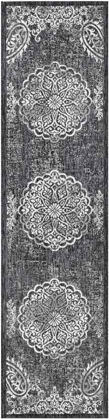 Honderd Traditional Charcoal Area Rug