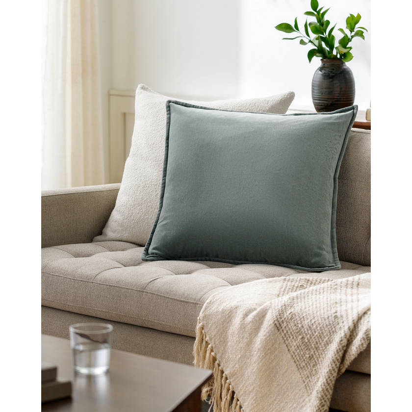 Verlaine Taupe Pillow Cover