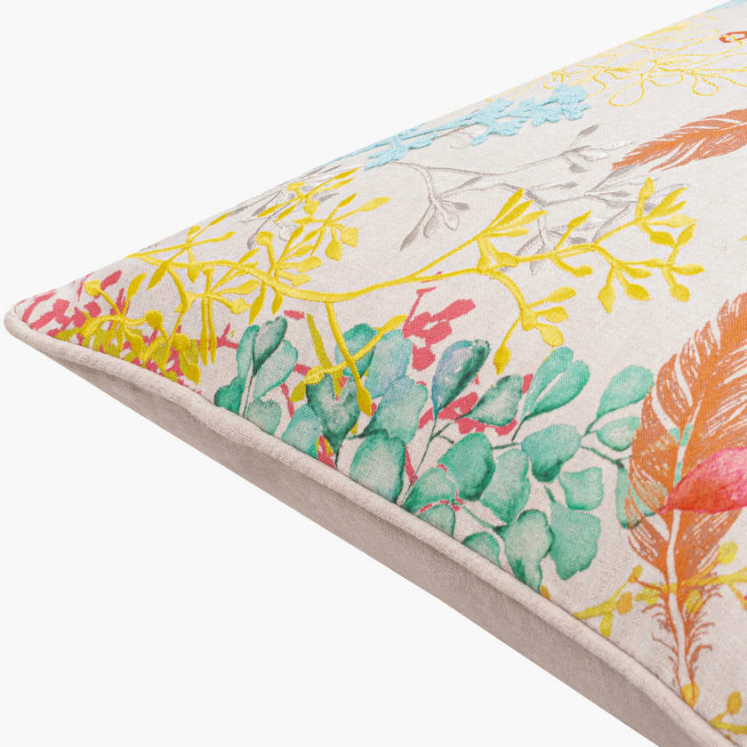 Floreffe Ivory Pillow Cover