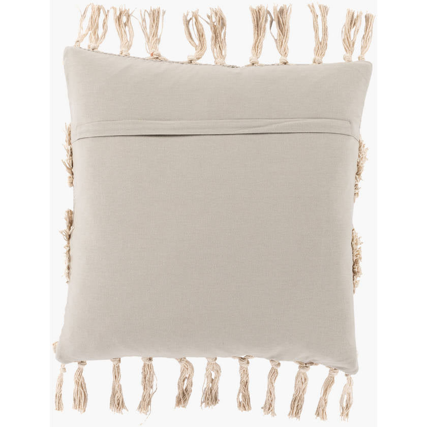 Verlaine Taupe Pillow Cover