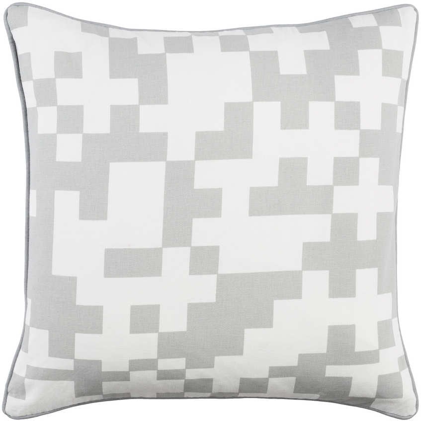 Elkerzee Light Gray Pillow Cover
