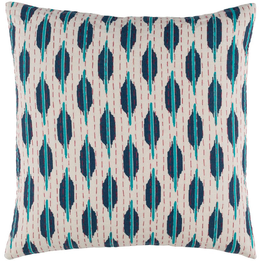 Sluis Teal Pillow Cover