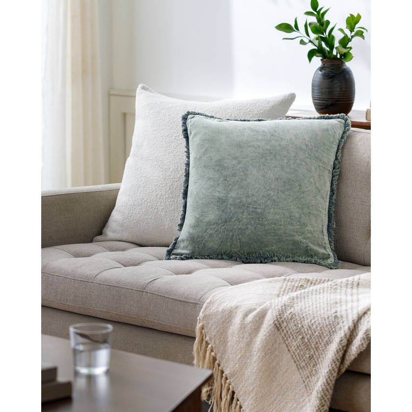 Rouveen Medium Gray Pillow Cover