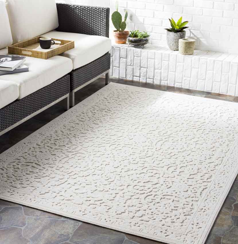 Wezel Traditional Medium Gray Area Rug