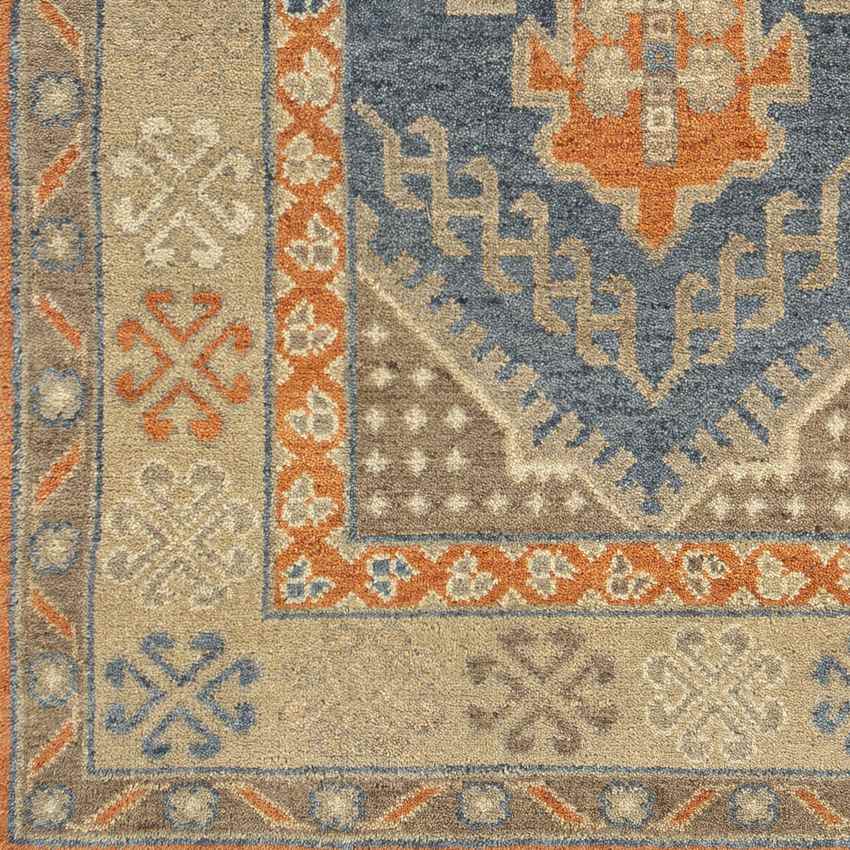 Menzel Traditional Burnt Orange Area Rug