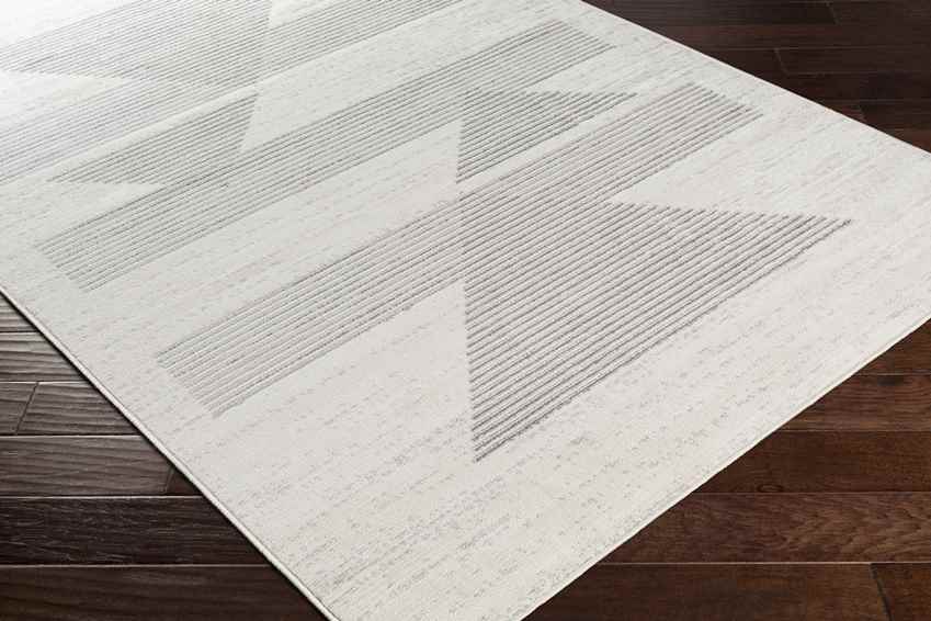 Plasmolen Modern White Area Rug