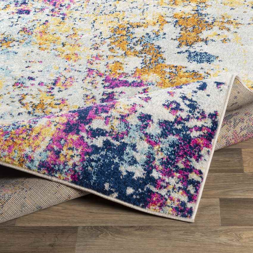 Leah Modern Medium Gray Area Rug