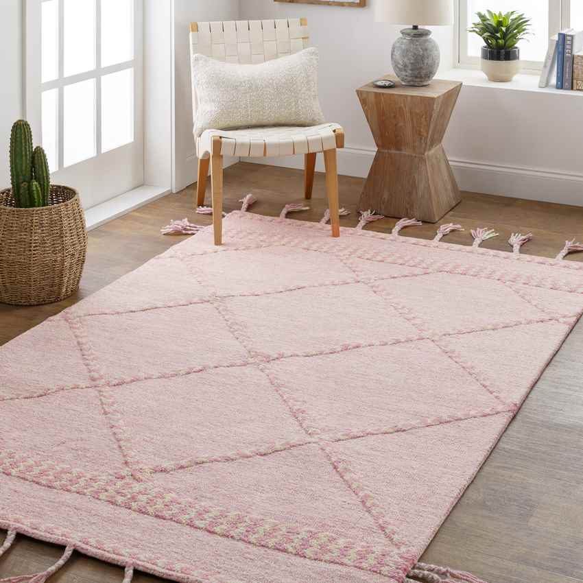 Leyton Global Pink Area Rug