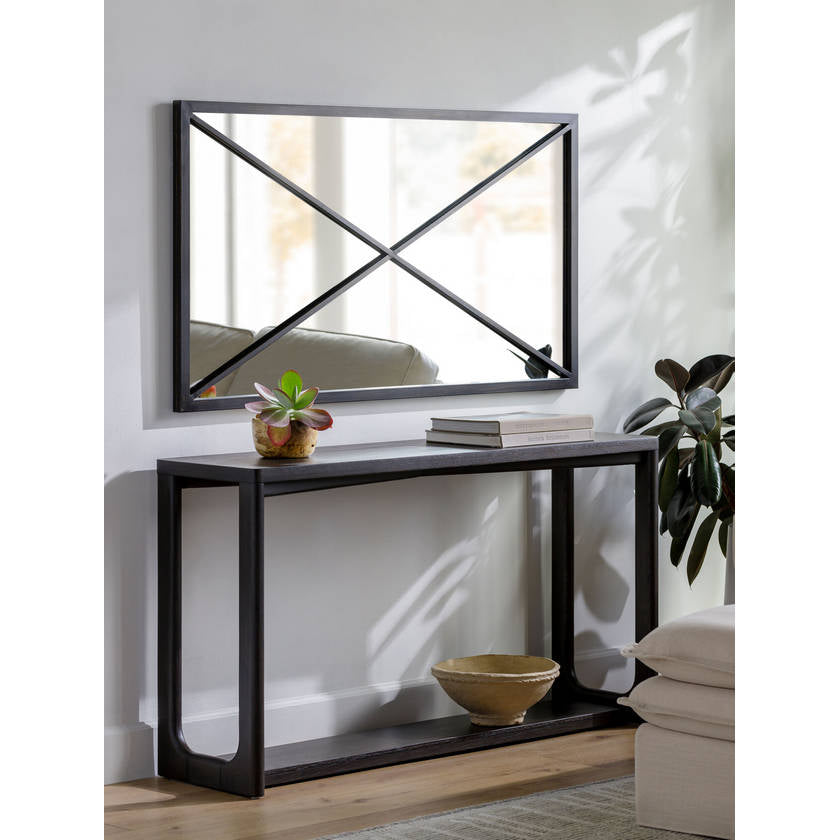 Engbergen Modern Black Wall Mirror
