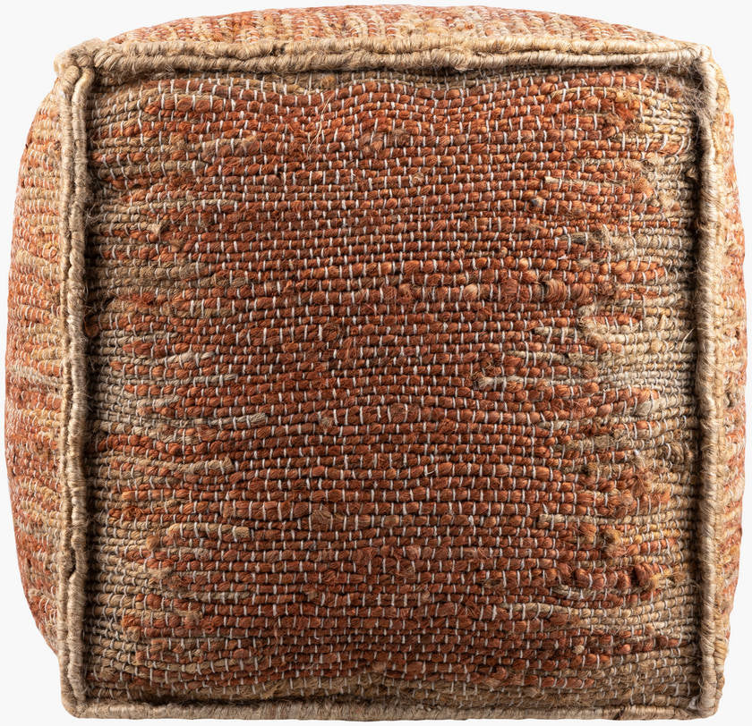 Lanzenkirchen Burnt Orange Pouf