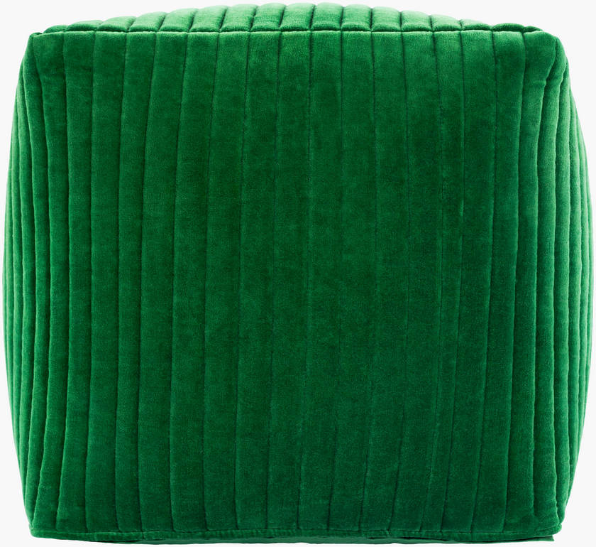 Rubbach Dark Green Pouf