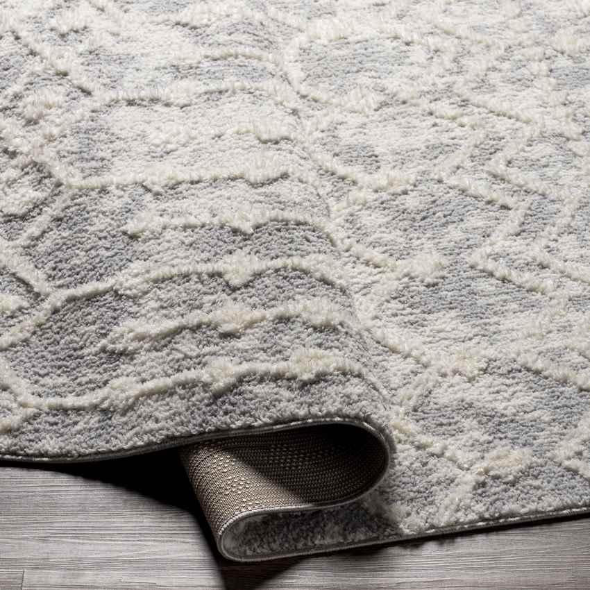 Rocky Ripple Global Light Gray Area Rug