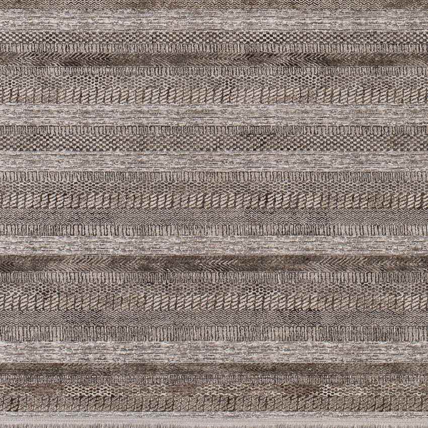 Tennyson Global Dark Brown Area Rug