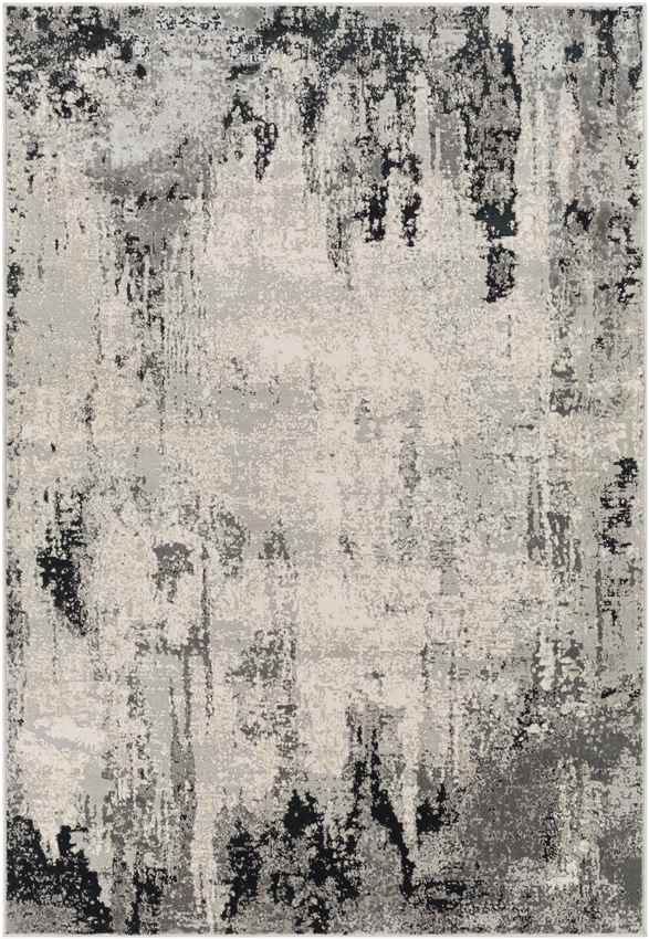 Lake Ka-ho Modern Charcoal Area Rug