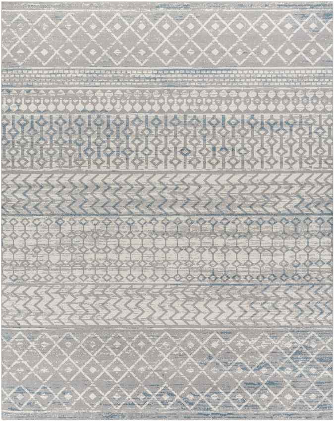 West Terre Haute Global Taupe Washable Area Rug
