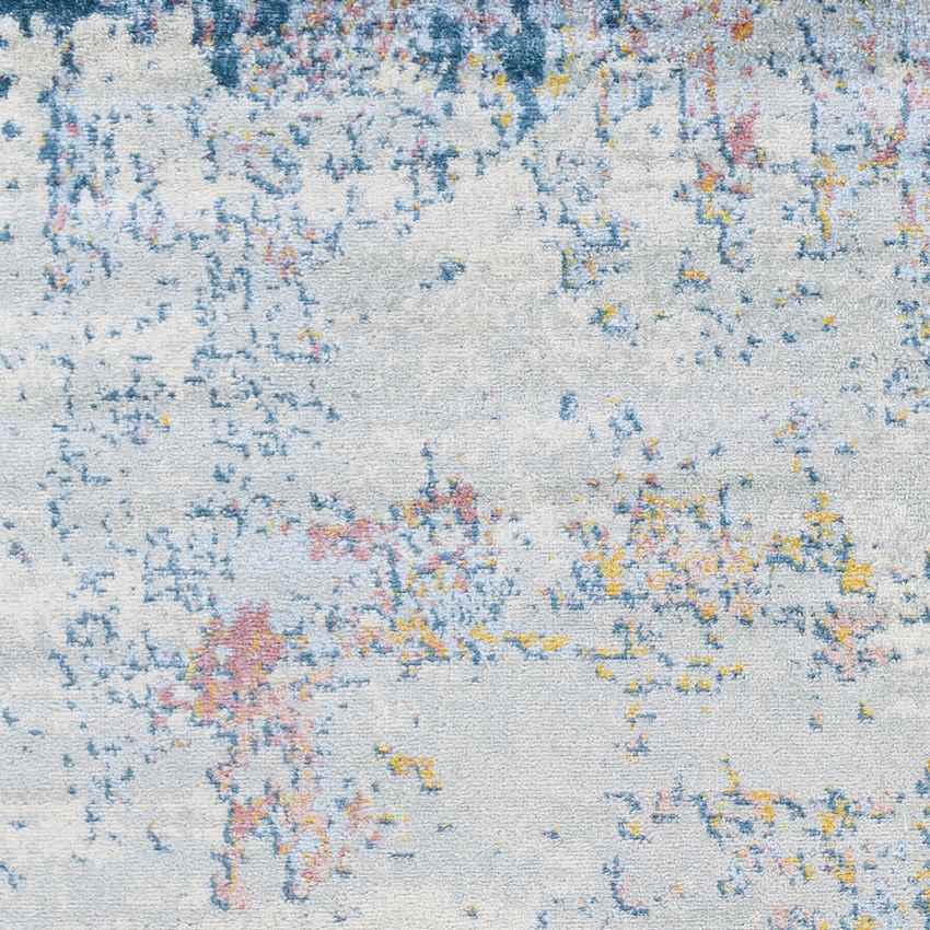 Leah Modern Teal Area Rug