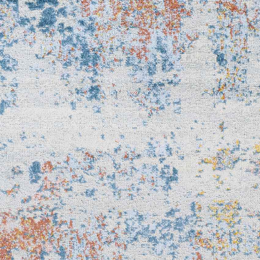 Leah Modern Aqua Area Rug