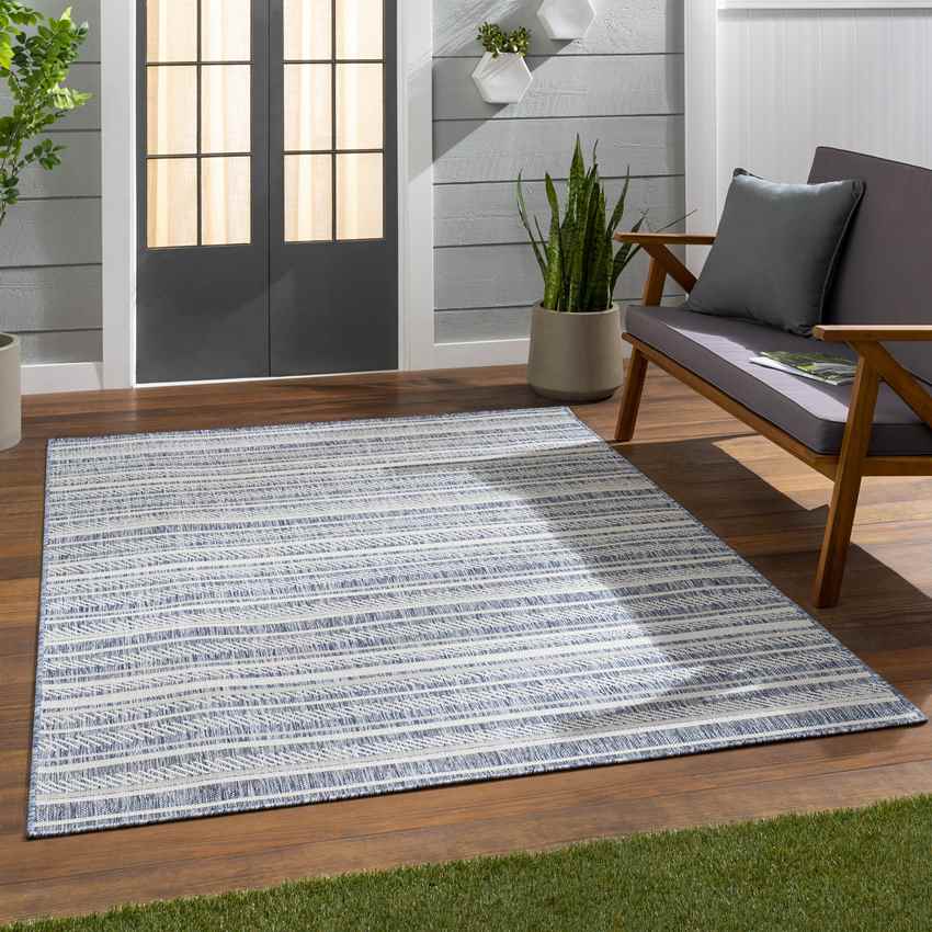 Pau Global Dark Blue Area Rug