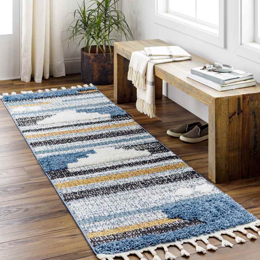 Gypsou Global Blue Area Rug