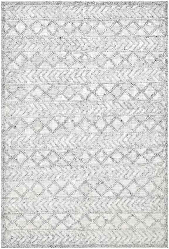 Genagra Global Ivory/Light Gray Area Rug