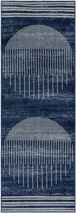 Neerbosch Modern Ink Blue Area Rug