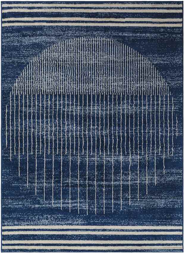 Neerbosch Modern Ink Blue Area Rug