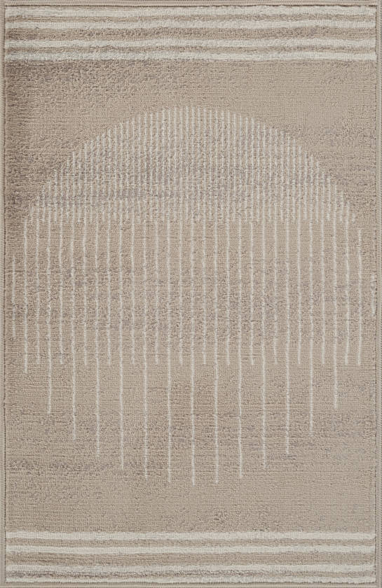 Neerbosch Modern Brown Area Rug