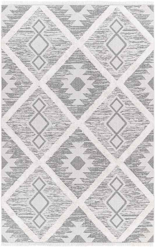 McKee Rustic Light Gray Area Rug