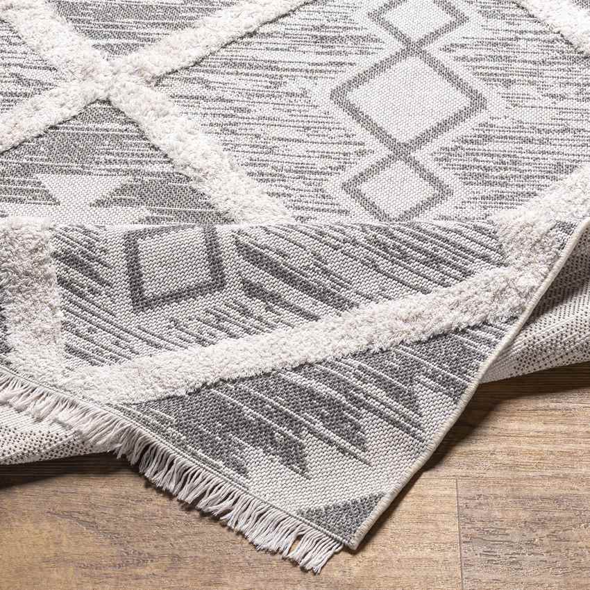 McKee Rustic Light Gray Area Rug
