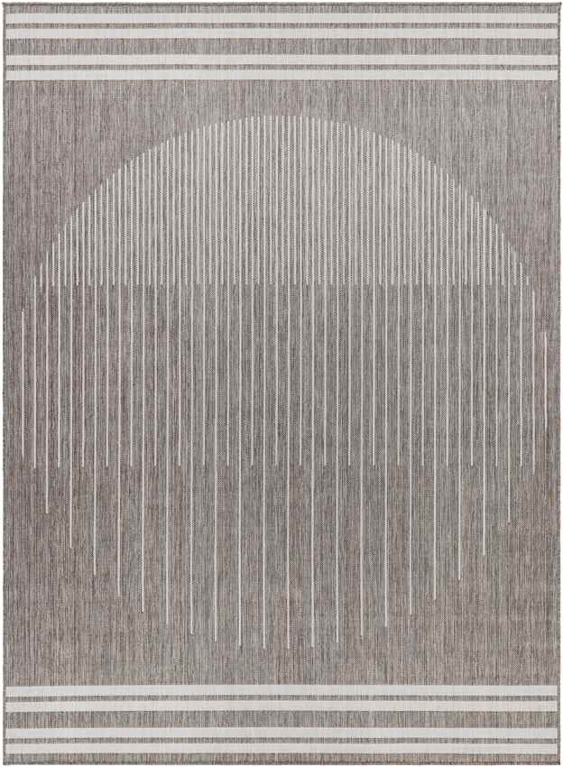 Struble Global Dark Brown Area Rug