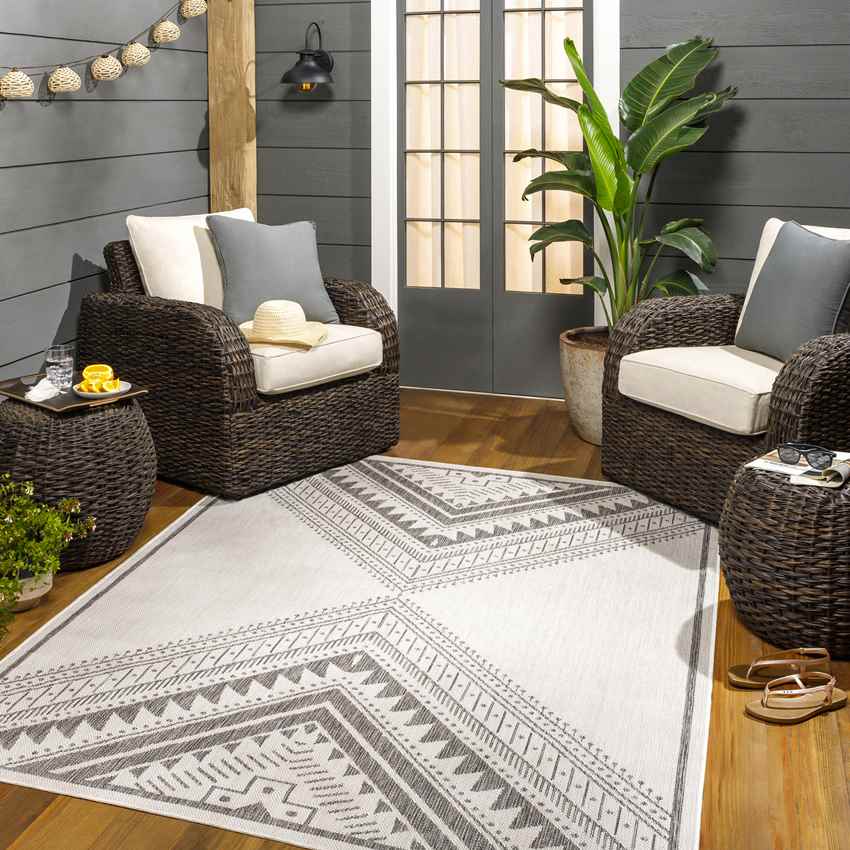 Stuart Global Light Gray Area Rug