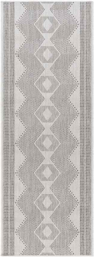 Templeton Global Silver Gray/Dark Gray Area Rug
