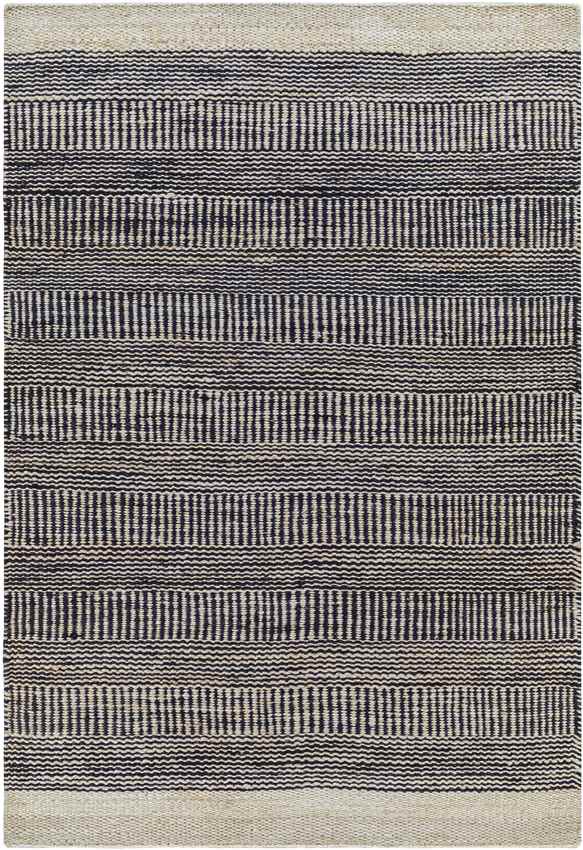 Cylinder Rustic Dark Brown/Black Area Rug