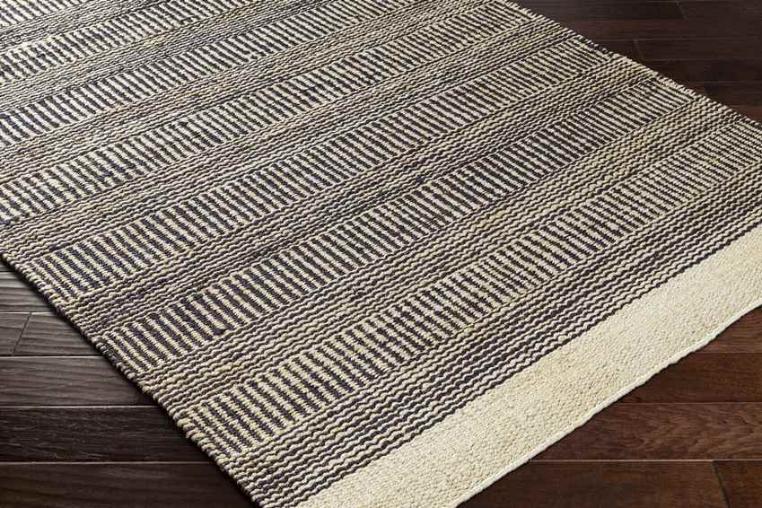 Cylinder Rustic Dark Brown/Black Area Rug