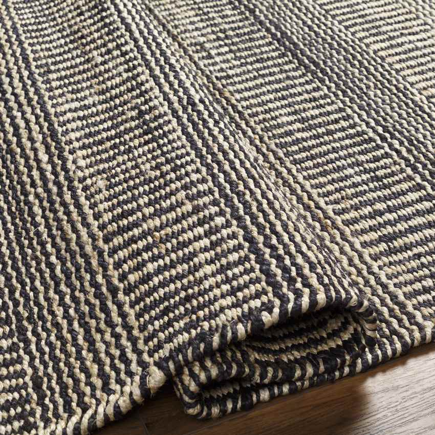 Cylinder Rustic Dark Brown/Black Area Rug