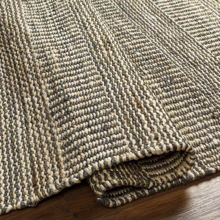 Cylinder Rustic Black/Tan Area Rug