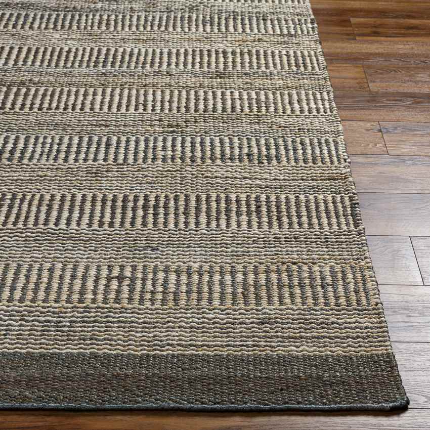 Cylinder Rustic Black/Tan Area Rug