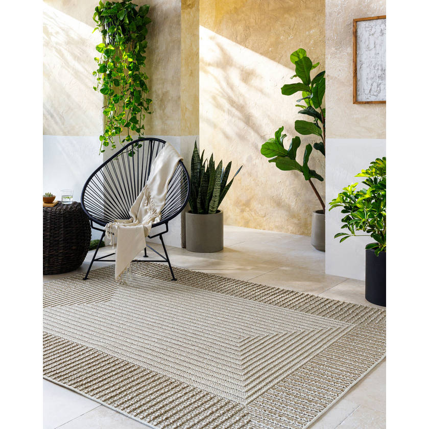 Aldin Modern Beige Area Rug