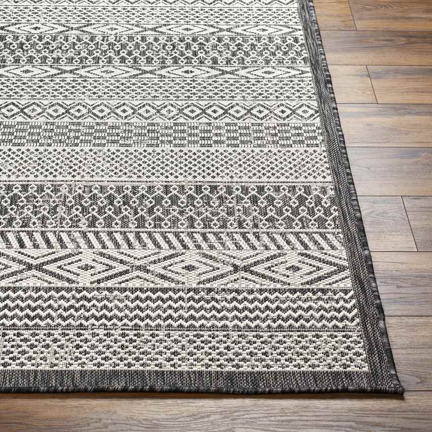 Charle Modern Black/Beige Area Rug