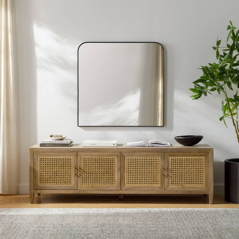 Aldrick Brown Console Table