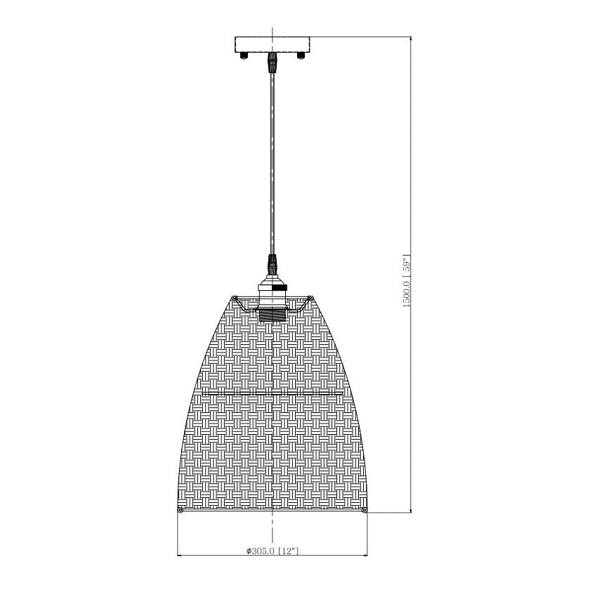 Marian Traditional Dark Brown Ceiling Lighting