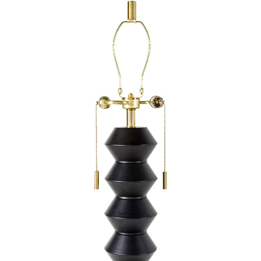 Zarina Modern Black Floor Lamp