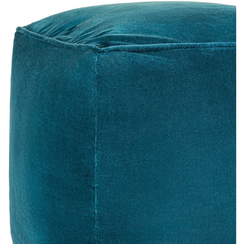 Tearia Midnight Blue Pouf