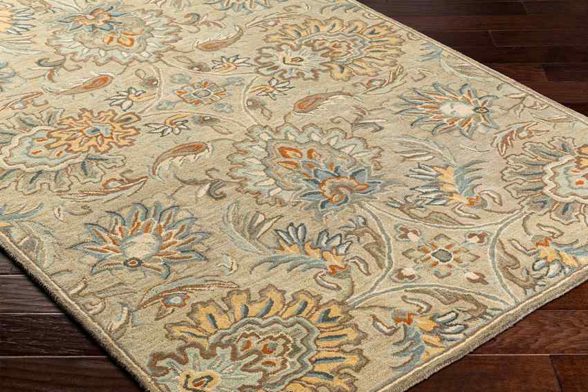 Lyon Traditional Medium Brown Area Rug