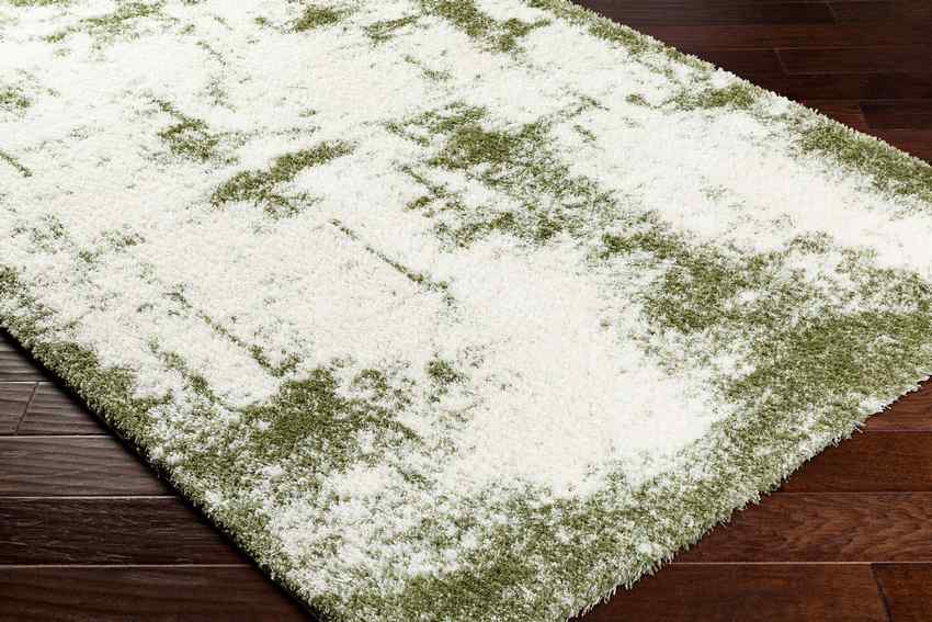 Carlise Modern Dark Moss Area Rug